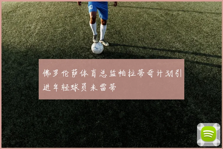 佛罗伦萨体育总监帕拉蒂奇计划引进年轻球员米雷蒂